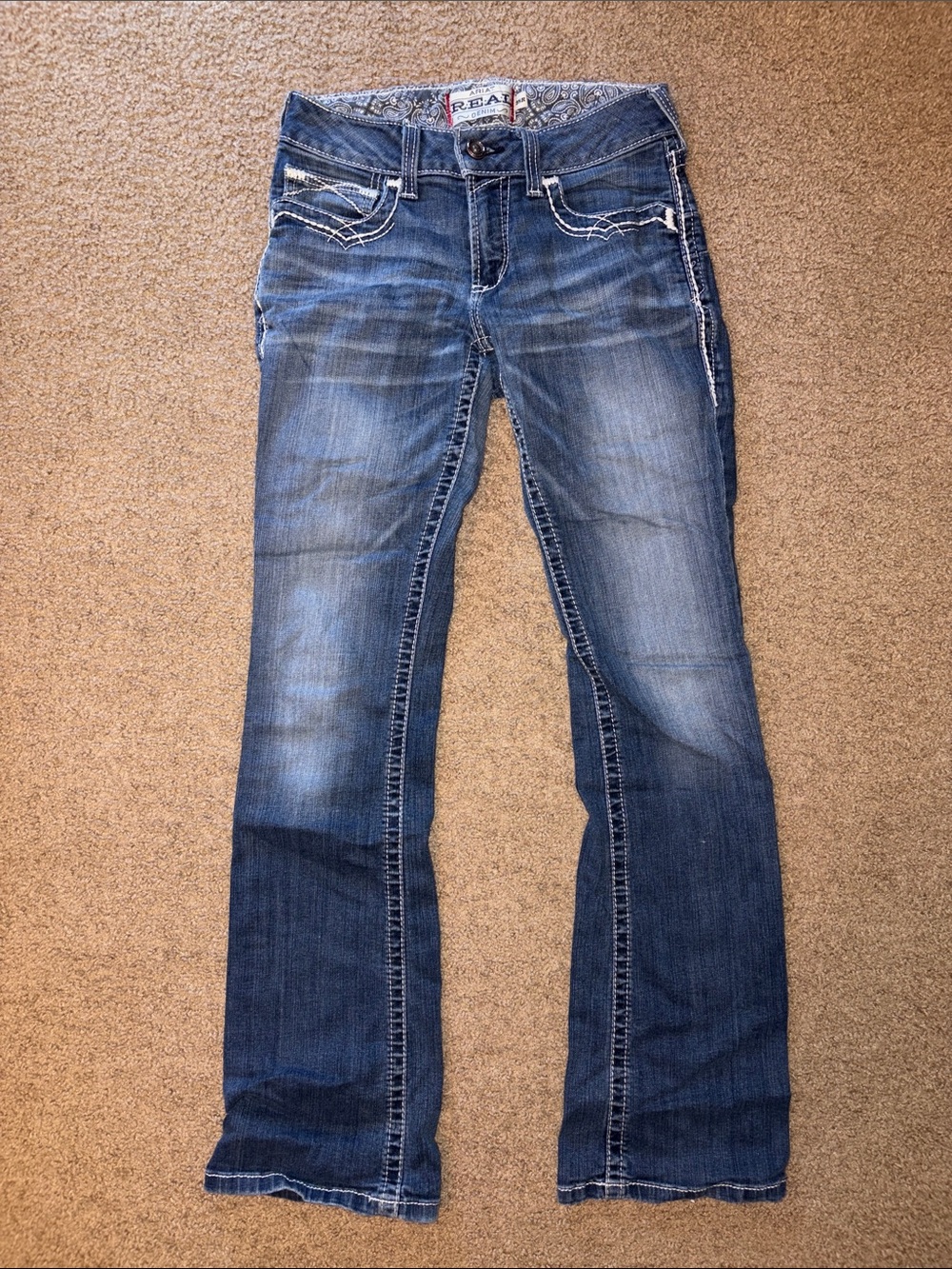Ariat Real Denim Boot Cut Jeans
